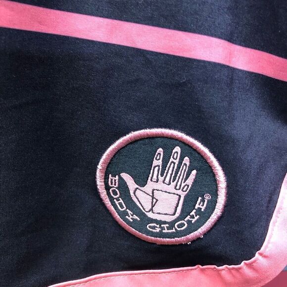 Body Glove Swim Trunks Black Bright Salmon Size L/34 (Large) - Picture 4 of 4